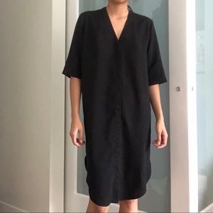 Oak+Fort silky button-up dress